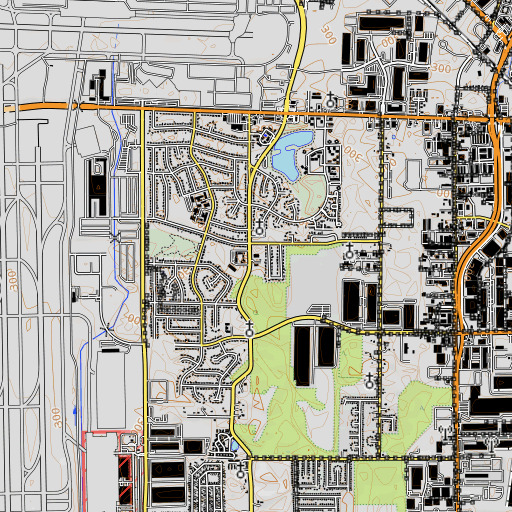 OpenTopoMap map of Glorious Future Community Head Start, TN
