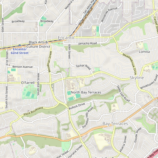 OpenStreetMap map of Fulton Elementary School, CA