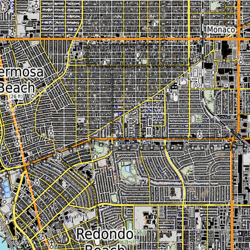 OpenTopoMap map of Fulton School, CA