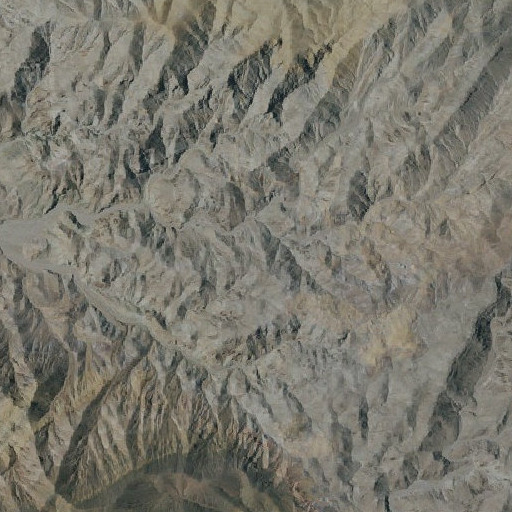 Aerial imagery of Funeral Mountains, CA