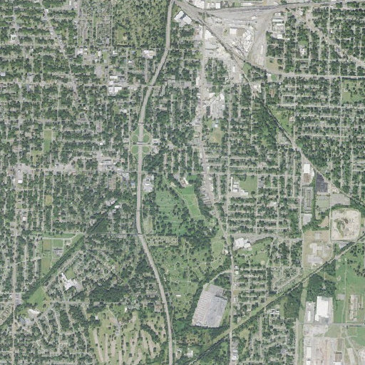 Aerial imagery of Saint Augustine Elementary School, TN