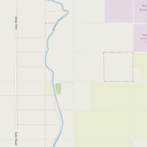 OpenStreetMap map of G Lateral Two, CA