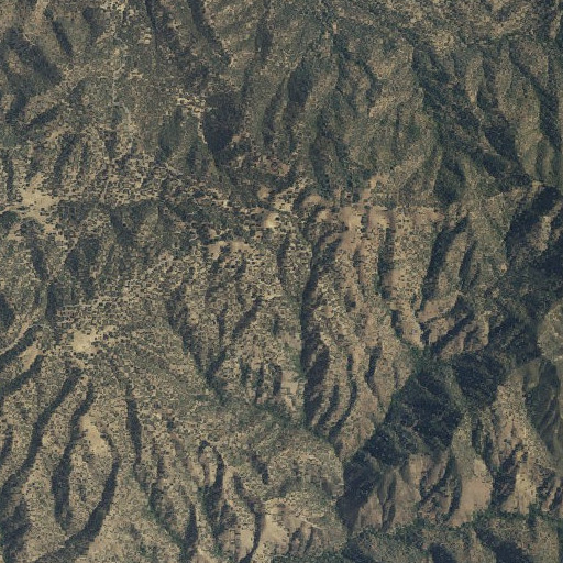 Aerial imagery of Gail Spring, CA