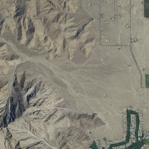 Aerial imagery of Galleta Meadows, CA