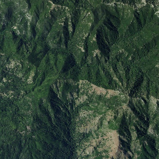 Aerial imagery of Gamboa Trail, CA