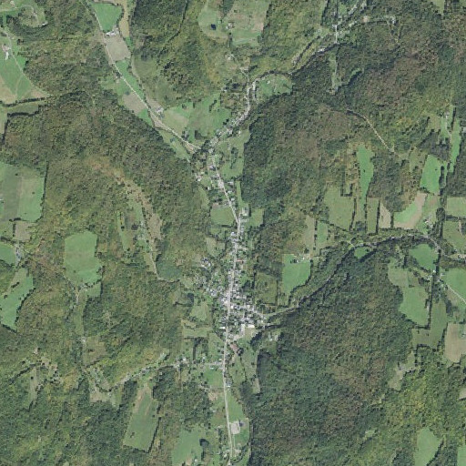 Aerial imagery of Brookhaven Learning Center, VT