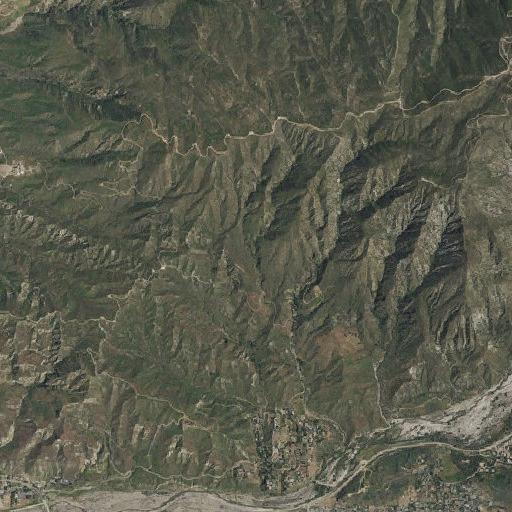 Aerial imagery of Goldenrod Spring, CA