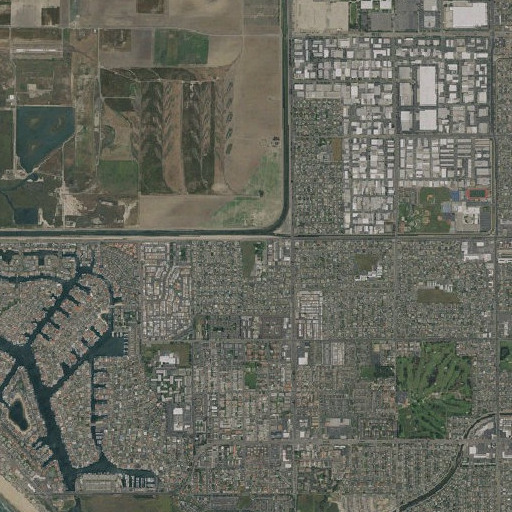 Aerial imagery of Haven View School, CA