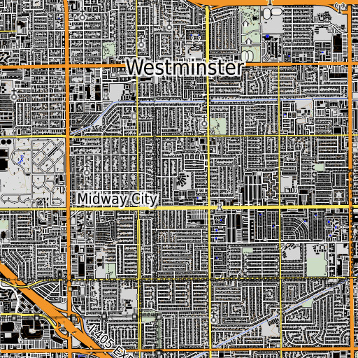 OpenTopoMap map of Hayden Elementary School, CA