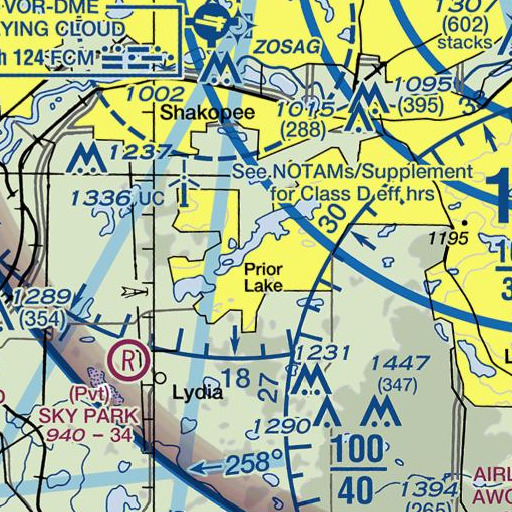 FAA VFR chart of Saint Michael Catholic School, MN