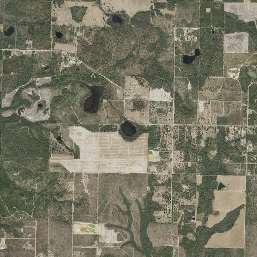 Aerial imagery of Pike Pond, FL