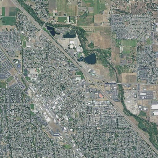 Aerial imagery of Jewett Elementary School, OR