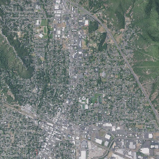 Aerial imagery of Brighton Academy, OR