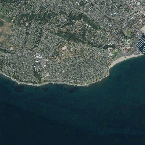 Aerial imagery of La Mesa, CA