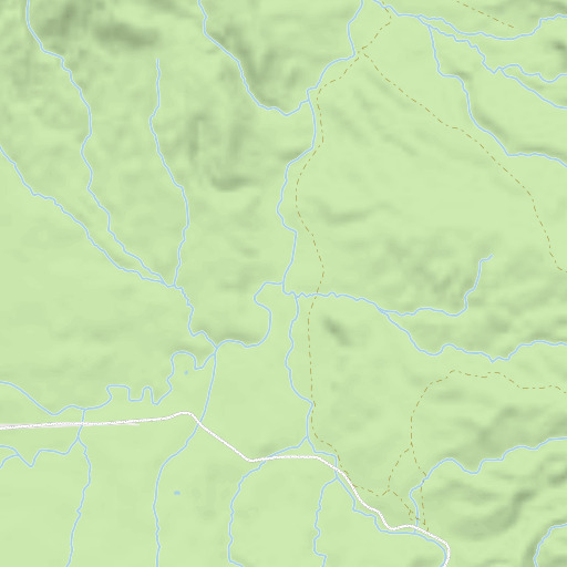 OpenStreetMap map of Larious Creek, CA