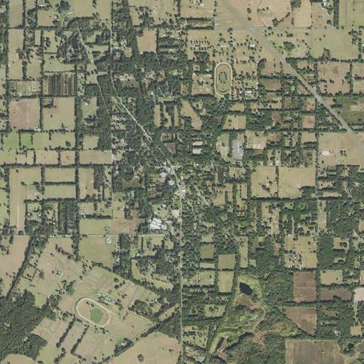Aerial imagery of Reddick Post Office, FL