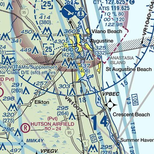FAA VFR chart of Dimarco Trailer Park, FL