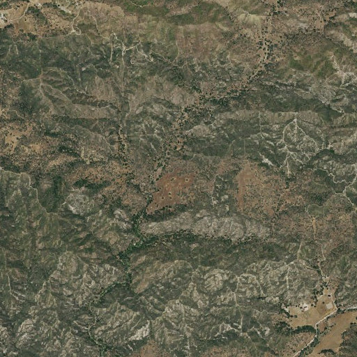 Aerial imagery of Magetti Flats, CA