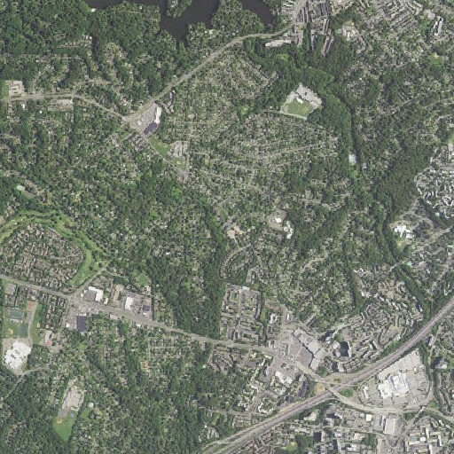 Aerial imagery of Leary School, VA