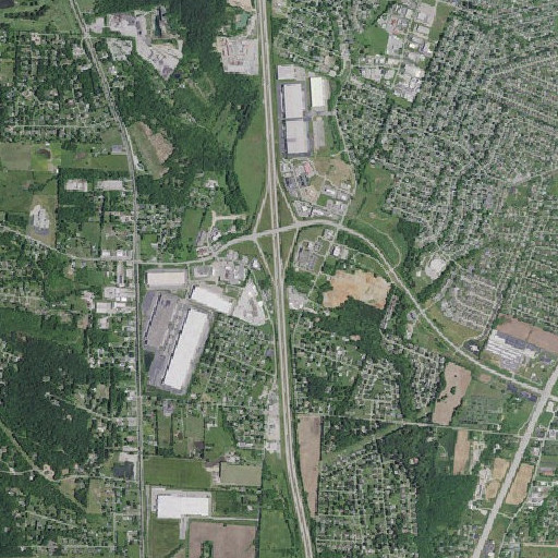 Aerial imagery of Interchange 121, KY