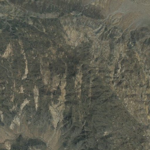 Aerial imagery of Monument Mountain, CA