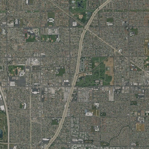 Aerial imagery of Moody Creek, CA