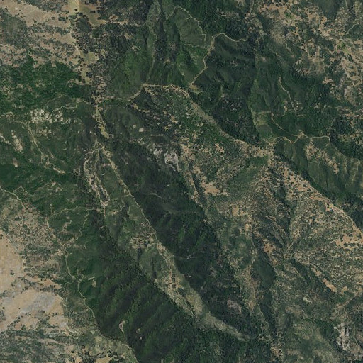 Aerial imagery of Mulch Spring, CA
