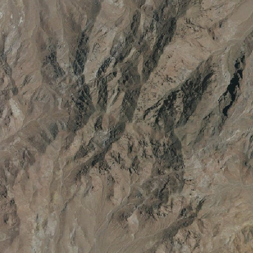 Aerial imagery of Needle Peak, CA