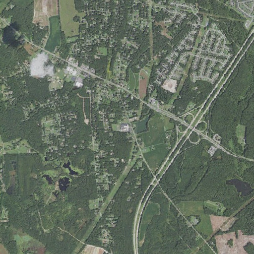 Aerial imagery of Mehfoud Elementary School, VA