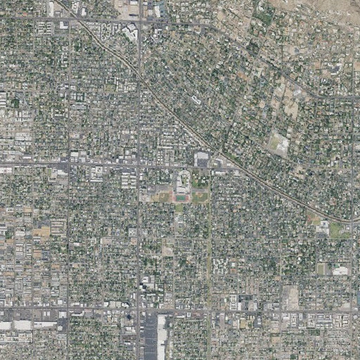 Aerial imagery of Arcadia High School, AZ