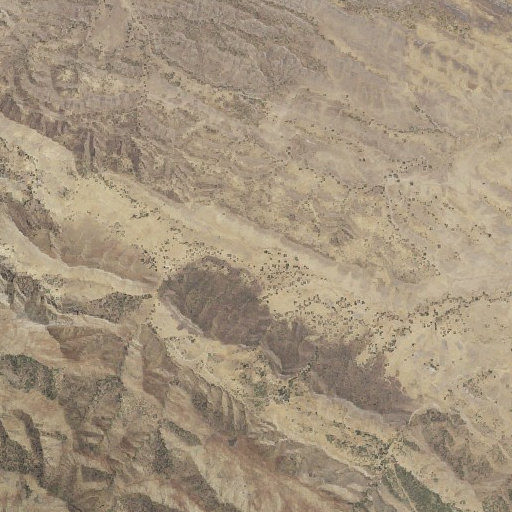 Aerial imagery of Oak Flat, CA