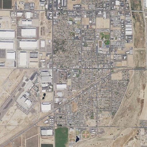 Aerial imagery of Michael Anderson School, AZ