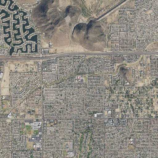 Aerial imagery of Mountain Shadows Elementary School, AZ