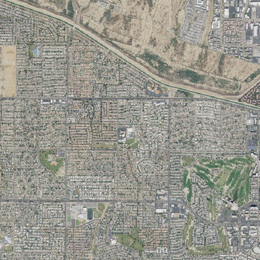 Aerial imagery of North Ranch Elementary School, AZ