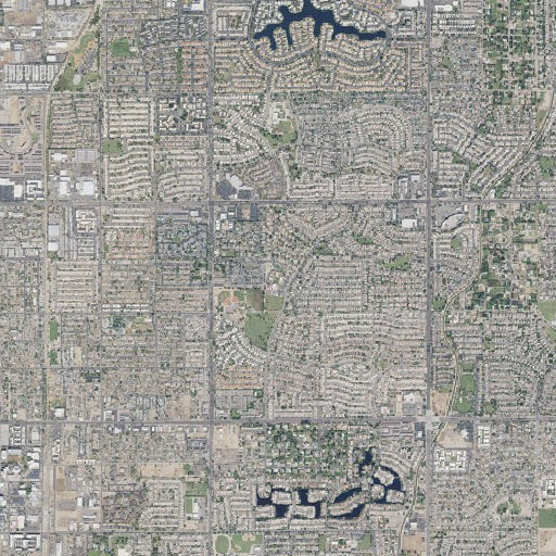 Aerial imagery of Sanborn Elementary School, AZ
