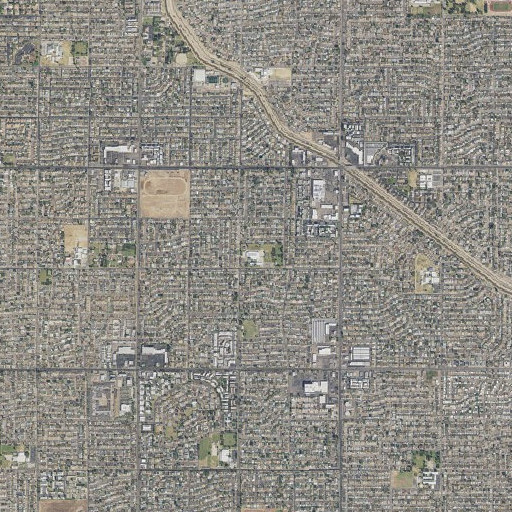 Aerial imagery of Sunset Elementary School, AZ