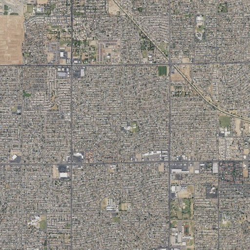 Aerial imagery of Tomahawk School, AZ