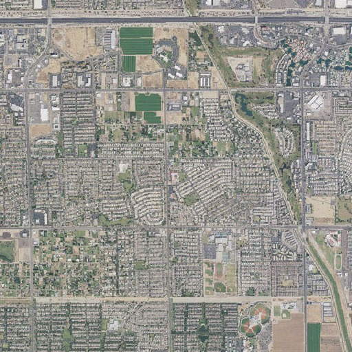 Aerial imagery of Towne Meadows Elementary School, AZ