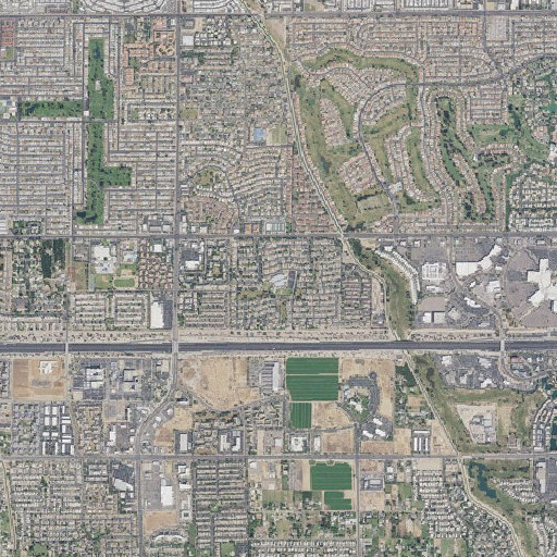 Aerial imagery of Wilson Elementary School, AZ