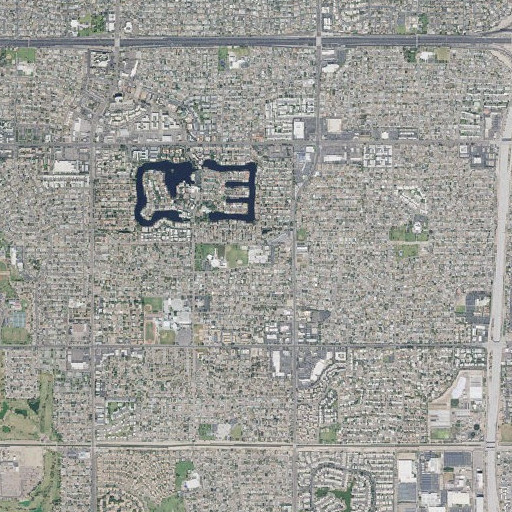 Aerial imagery of Fees Middle School, AZ