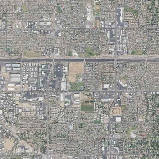 Aerial imagery of Harris Elementary School, AZ