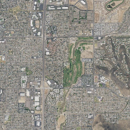 Aerial imagery of John Jacobs Elementary School, AZ