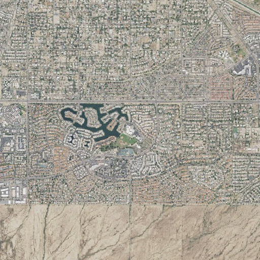 Aerial imagery of Laguna Elementary School, AZ