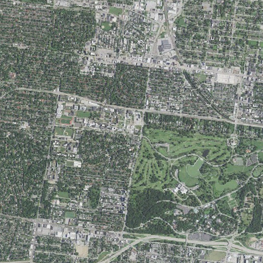 Aerial imagery of Steinberg Hall, MO