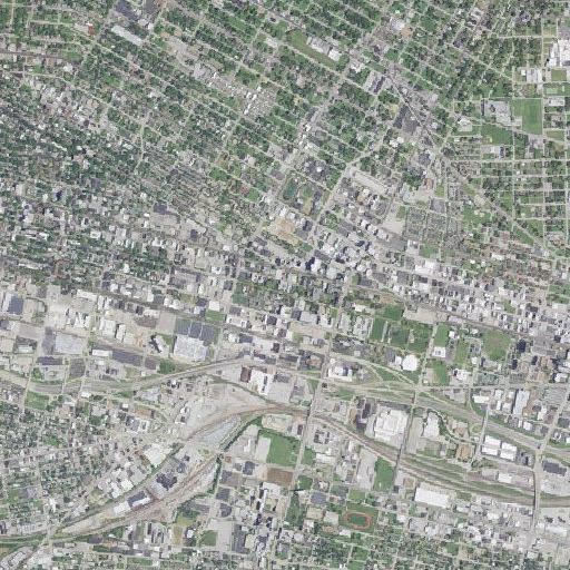Aerial imagery of Xavier Hall, MO