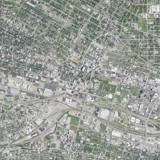 Aerial imagery of Bauman-Eberhard Center, MO
