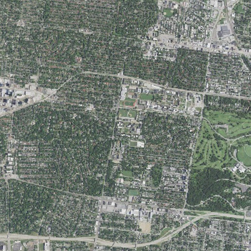 Aerial imagery of Beaumont House, MO
