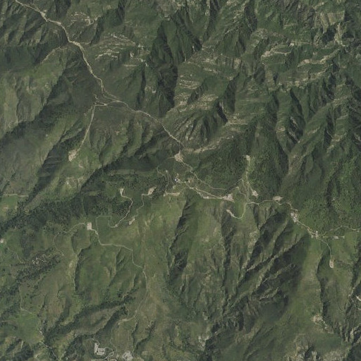 Aerial imagery of Oat Mountain, CA