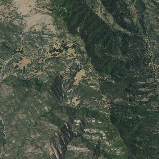 Aerial imagery of Orejano Flat, CA