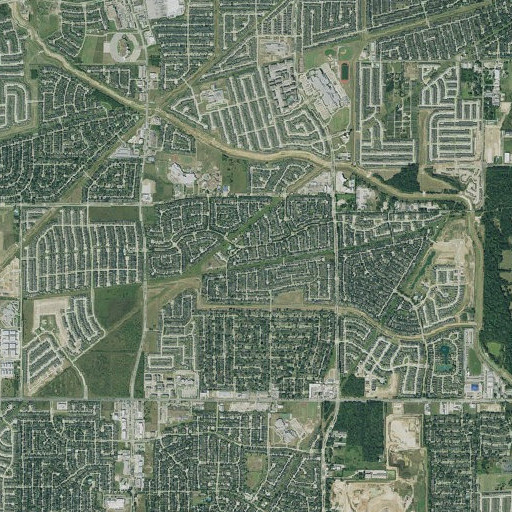 Aerial imagery of Windstone, TX